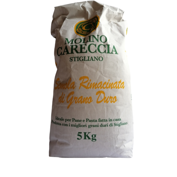 Semola rimacinata di grano duro 5kg