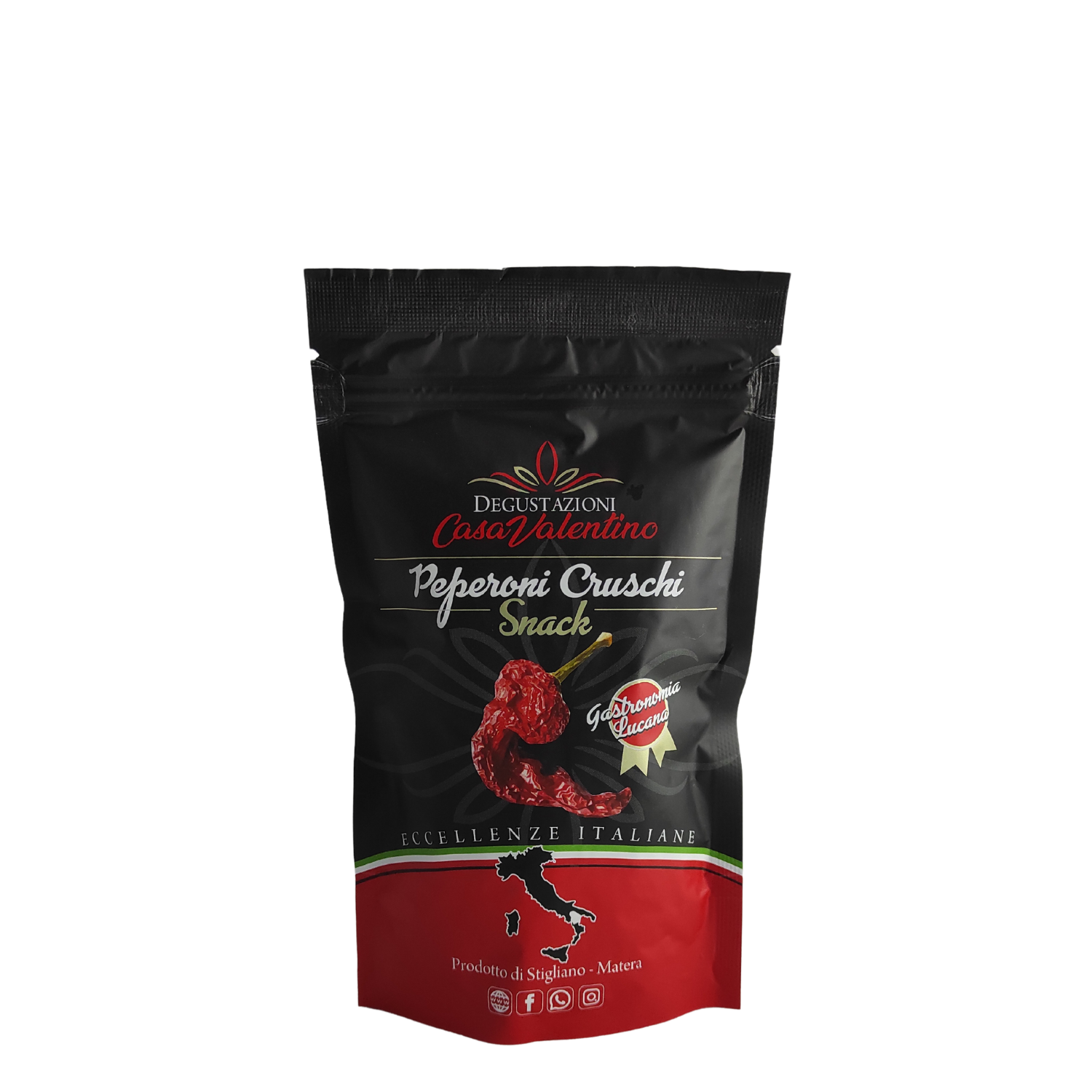 snack peperoni cruschi di casa valentino