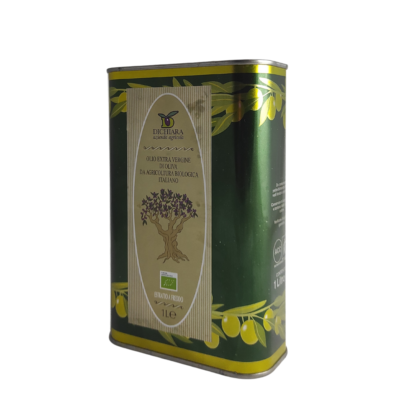 olio extravergine bio dichiara