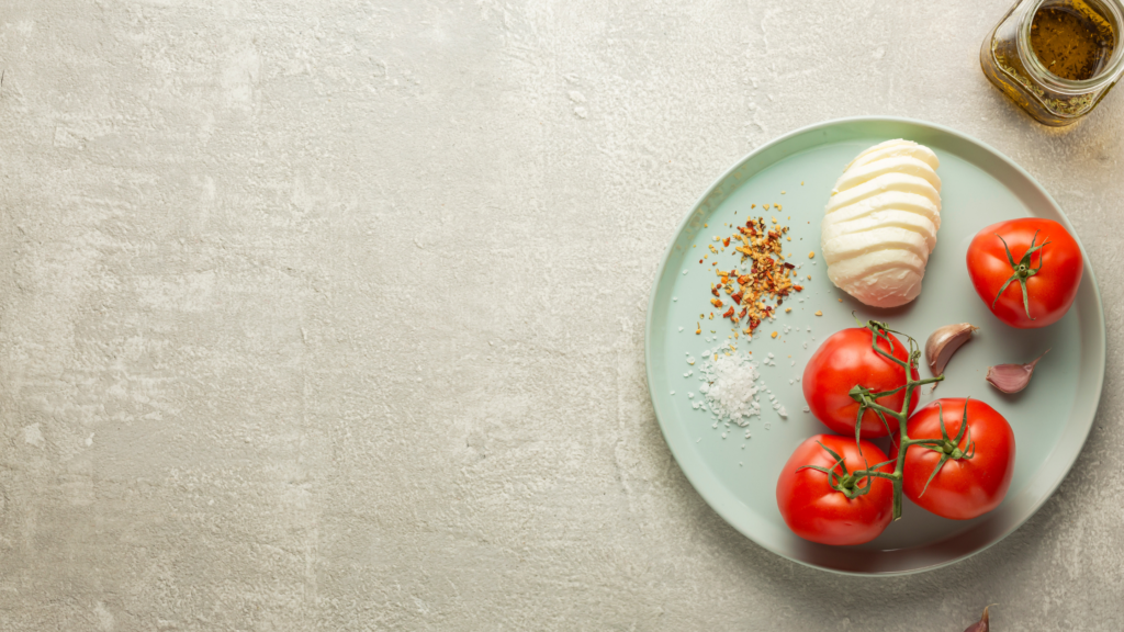 paccheri alla caprese