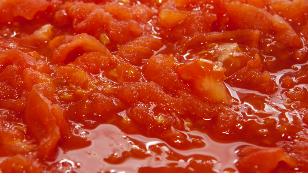 passata di pomodoro de le degustazioni di casa valentino