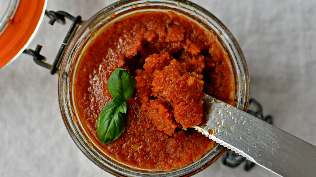 pesto di pomodori secchi