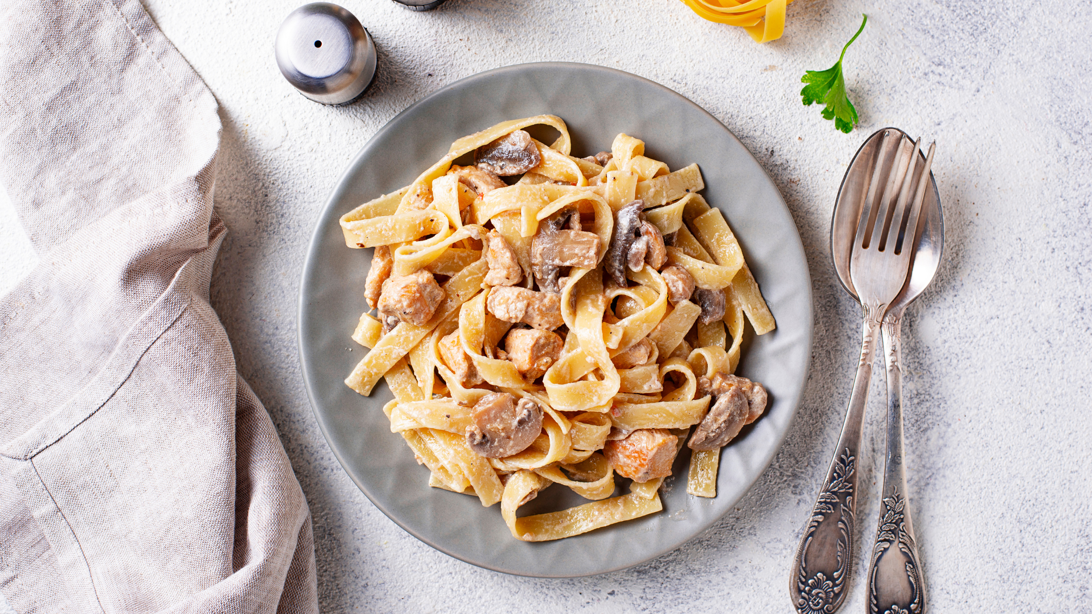 tagliatelle ai funghi