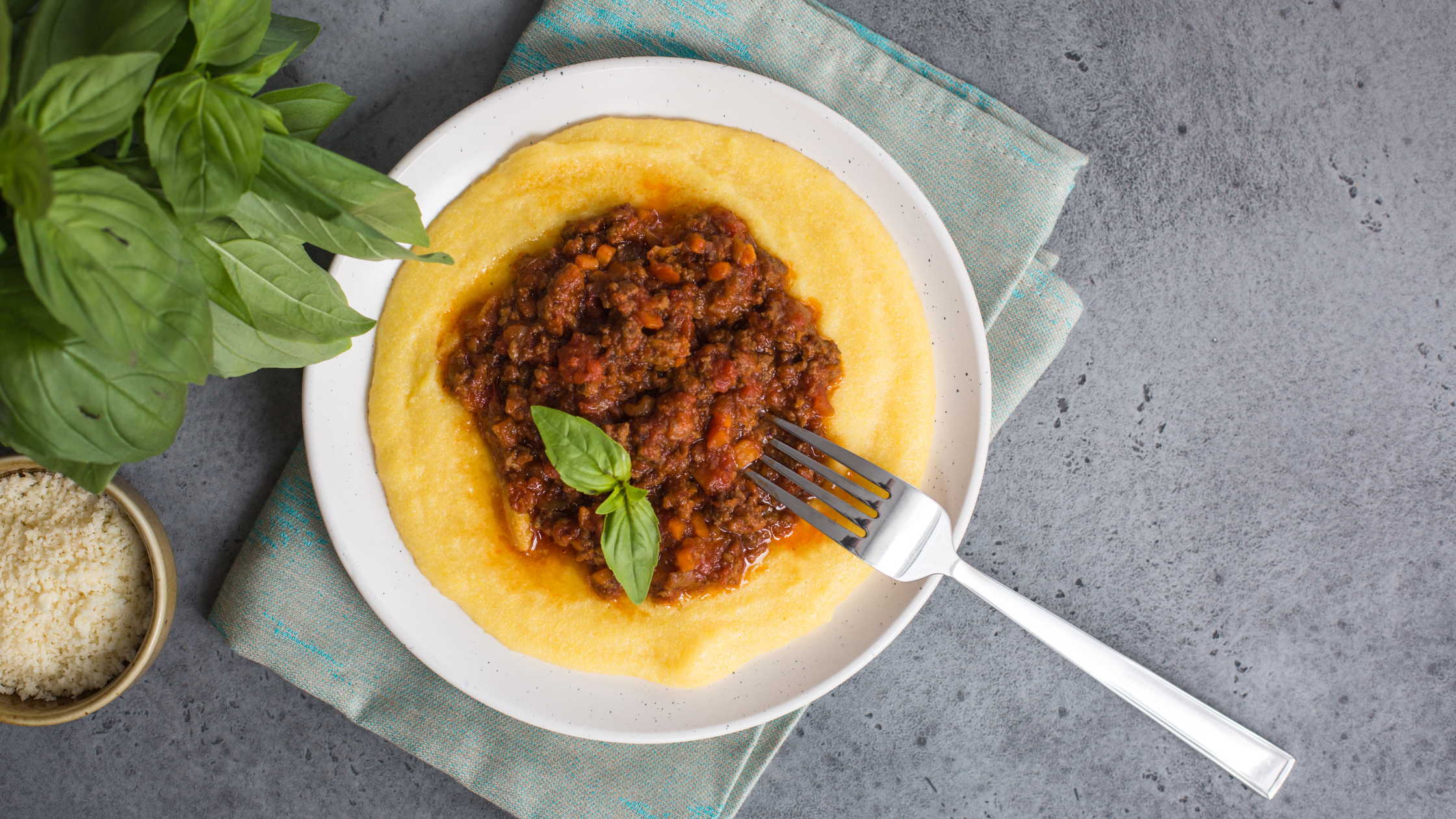 polenta e salsiccia