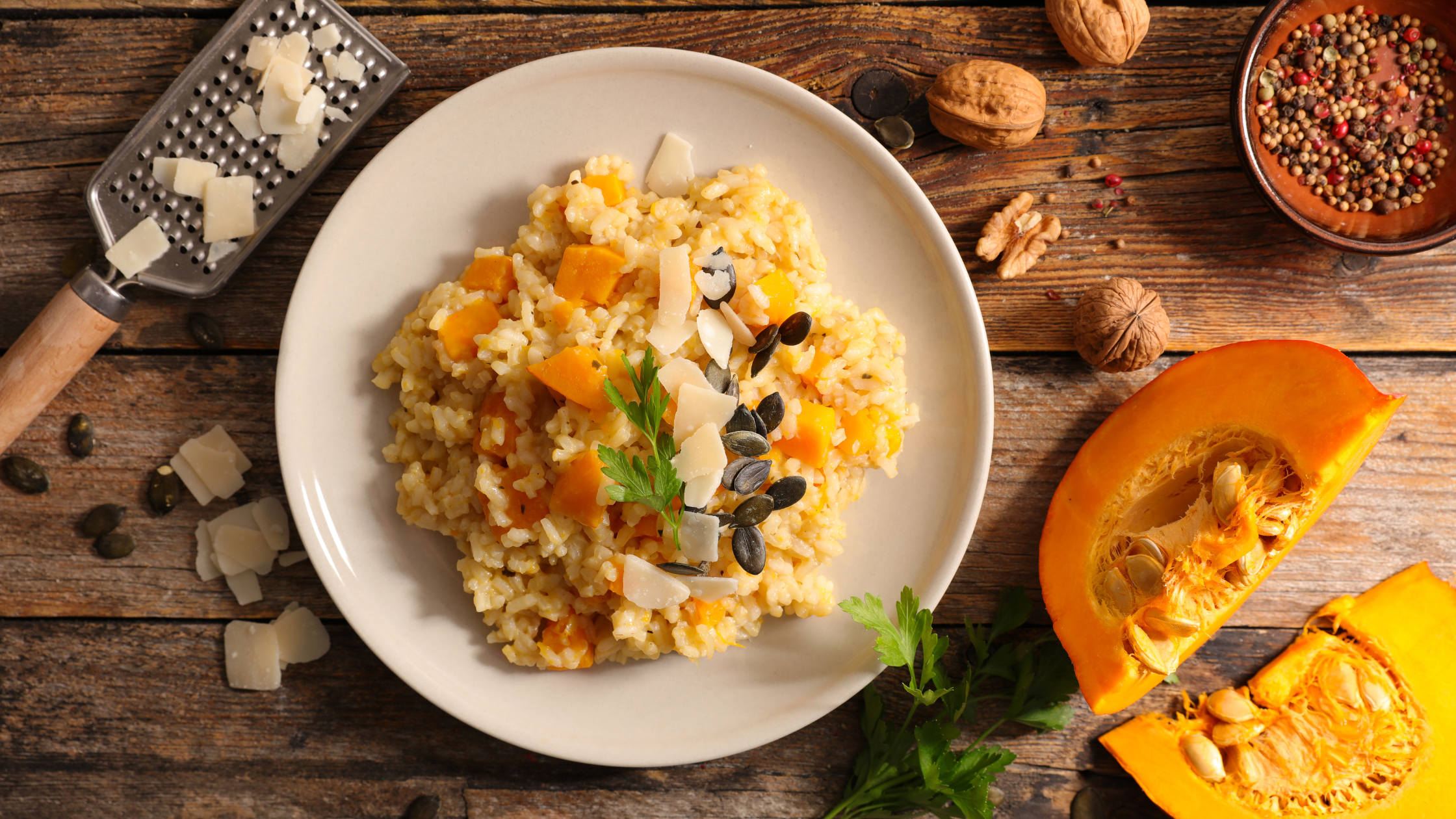 risotto alla zucca