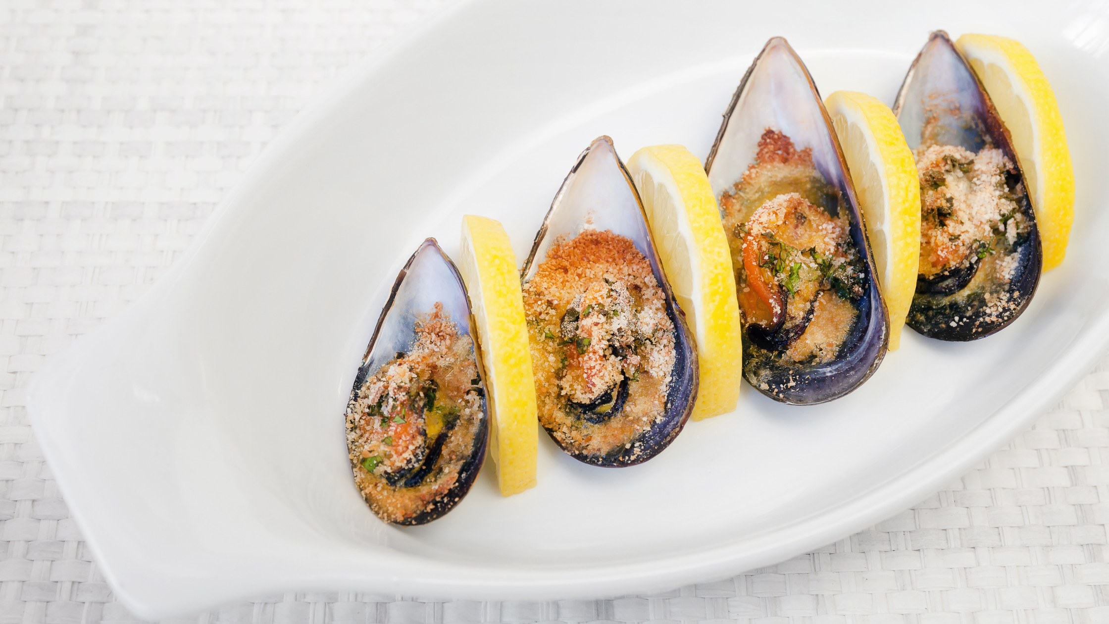 cozze gratinate