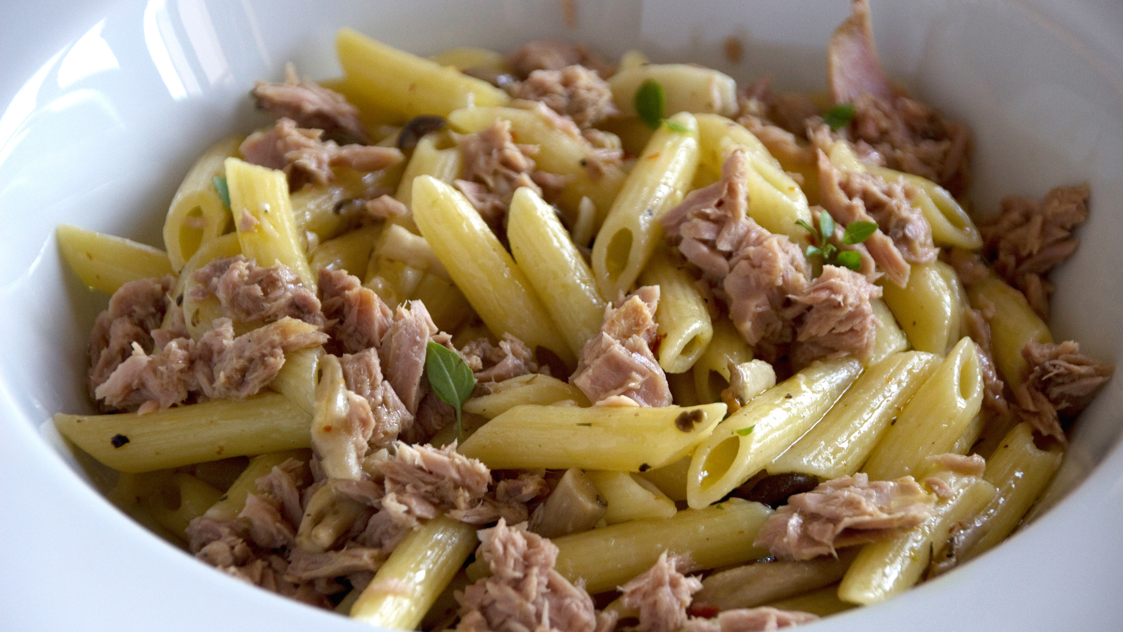pasta fredda con tonno