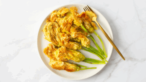 come cucinare i fiori di zucca in pastella