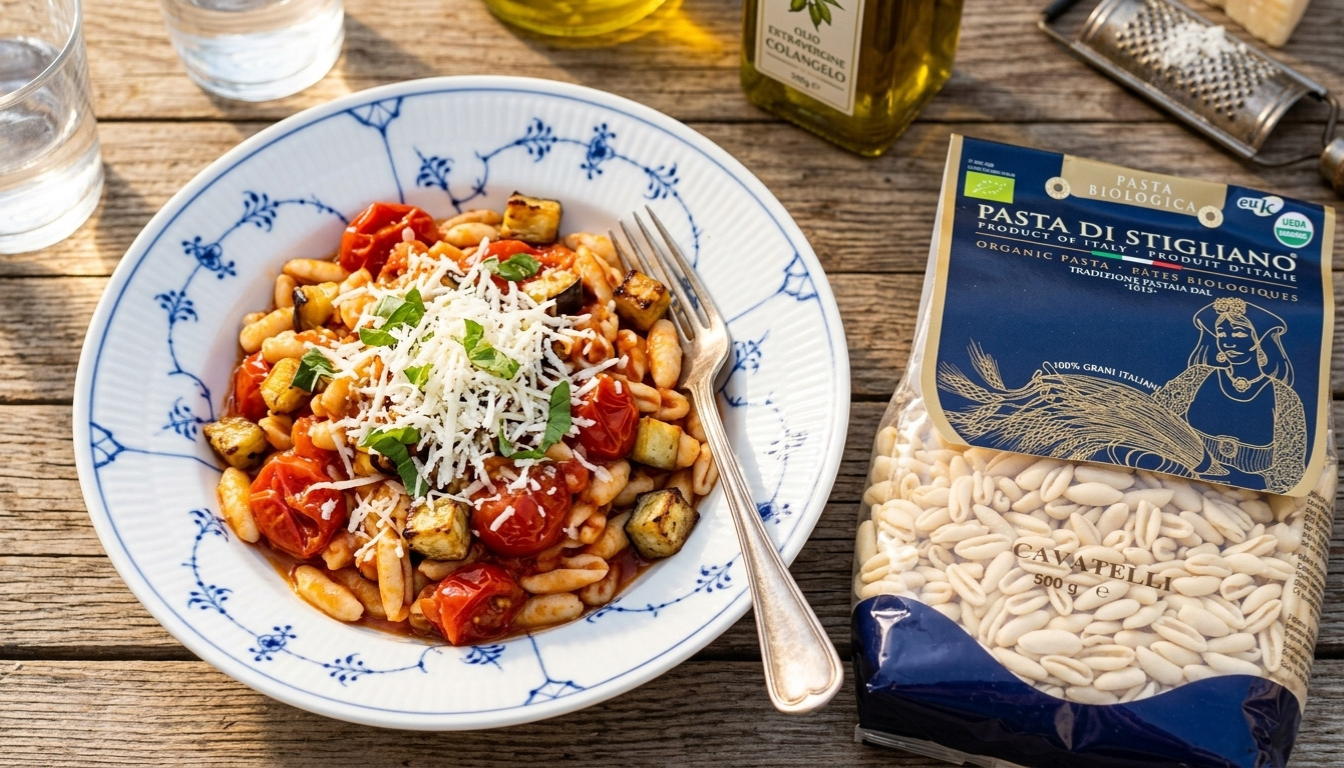 cavatelli di pasta di stigliano